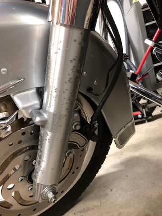 Before - chipped and nasty.