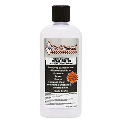 White Diamond, about $12 at advance auto or autozone, it will make those tips look like a show piece.  This is my current go to for any kind of metal polishing.