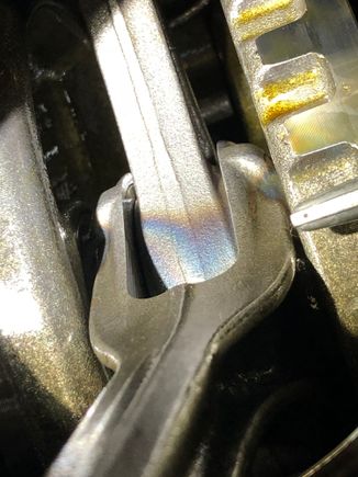 Rods at crank:flywheel.