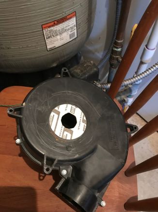 New gasket, didn’t have a 1” hole saw, had to free hand it.