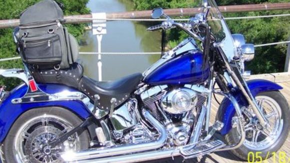 My Heritage over the Colorado River in central Texas 