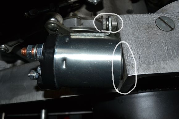 Large gap with SS tightened down.