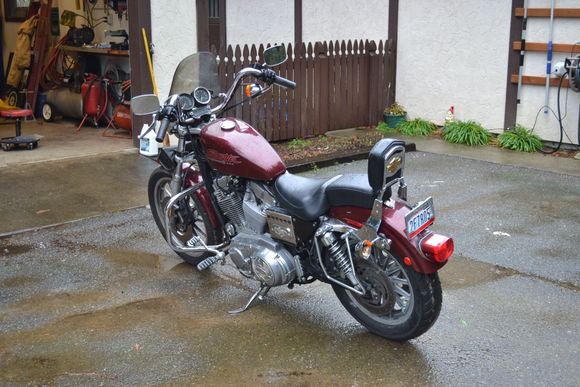 As can be seen in picture she has tac and speedo. I pulled all the JC whitney girl stuff off (probably 50 pounds of crap) 
