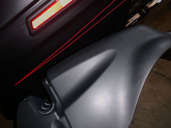 My experience with hogworkz “factory matched” fairings in denim black. Returned as they told me to have them painted if I want it to match fully 🤦🏾‍♂️ Yet I paid more than their unpainted version. Flash is on when I took the pic