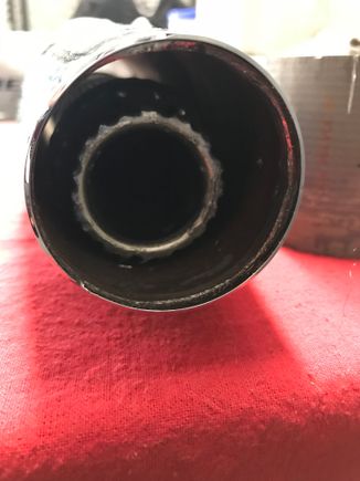 Baffle drilled out but wouldn’t come out end of pipe