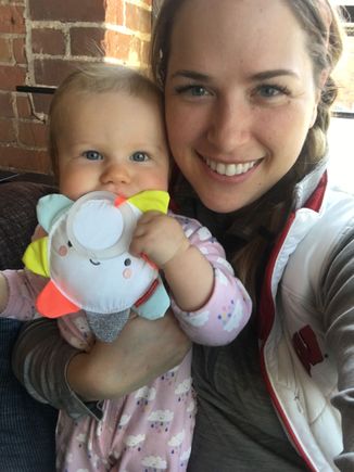 My daughter and granddaughter. 