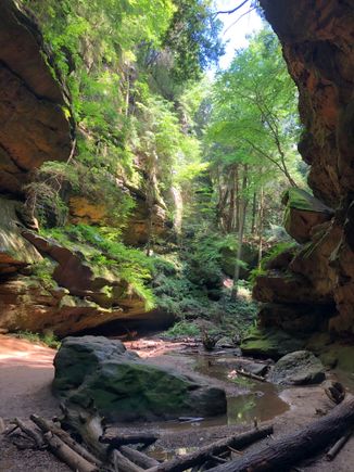 Deep inside Conkle’s Hollow.