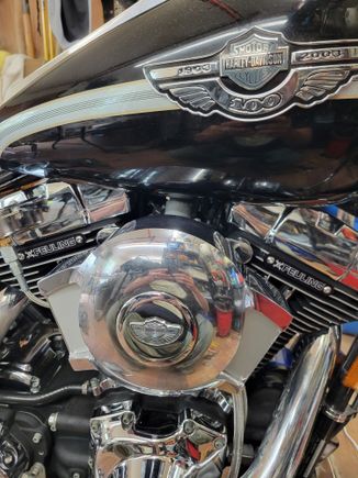 I placed these in the jug fins just under the Rocker boxes. They might work if they fit you air cleaner?