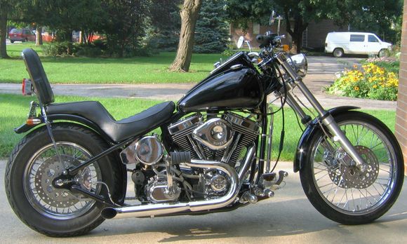 Custom 127" Ultima El-Bruto Hardtail Chopper