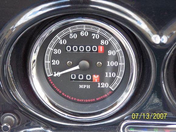 just a little farther I had this ... rolling over 100k