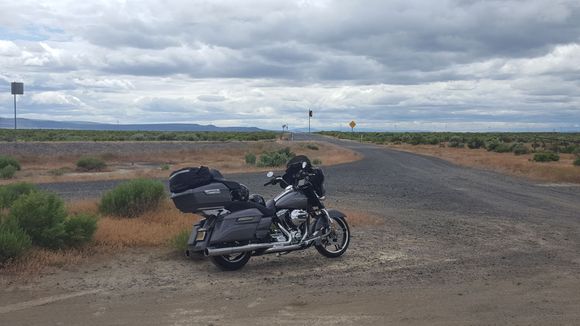 Oregon outback near Christmas Valley.  Almost home damn.