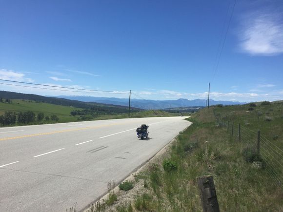 Top of Anarchist Summit looking west