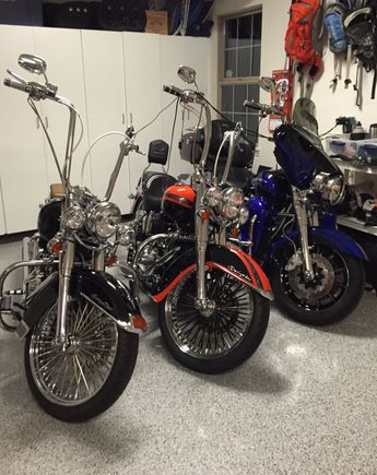 Ape wild!  18" Wild One Chubby Psycho Apes, 16" Carlini Flying Apes, and 14" HCC Bagger Apes.