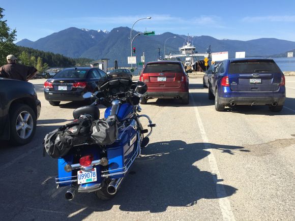 Waiting for the boat