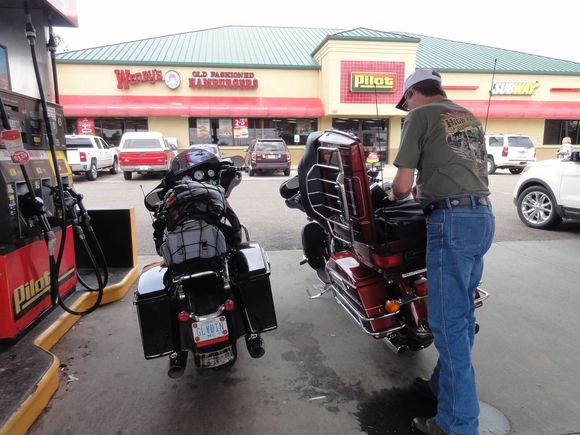 Our usual stop in West Monroe, La.