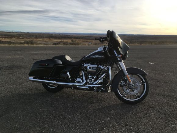 First ride no more snow