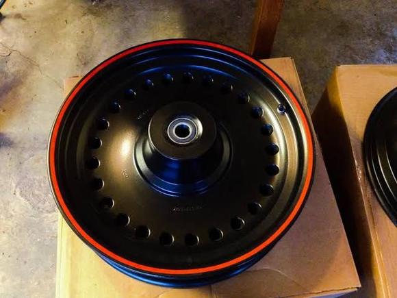 Gloss black with redline (my fav so far)
