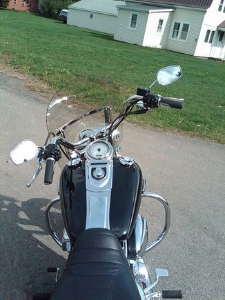 19" quick detach windshield