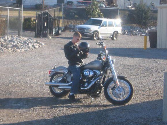 Right after I bought the bike years ago.