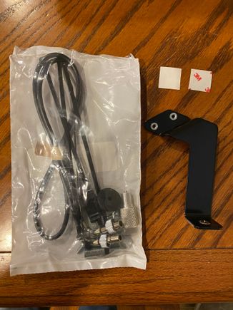 Parts for the antenna relocation kit