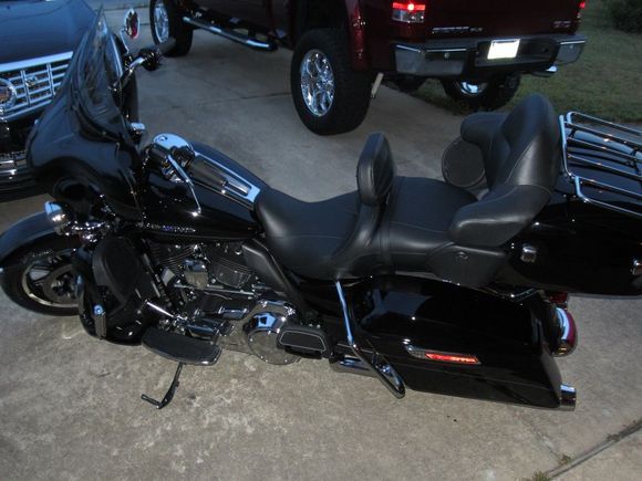 I think this bike rides as nice as the Cadillac you see in the background.