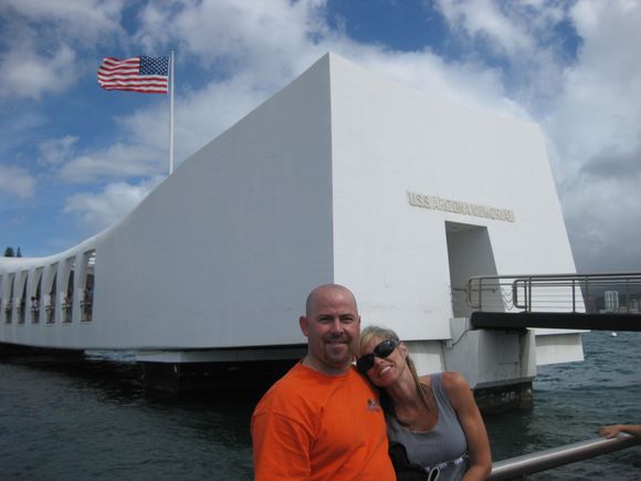 Pearl Harbor with my Girl