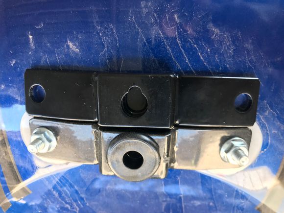 Comparison of old bracket to new bracket
