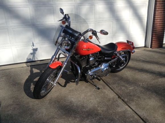 2012 SuperGlide Tequila Orange/HD Orange