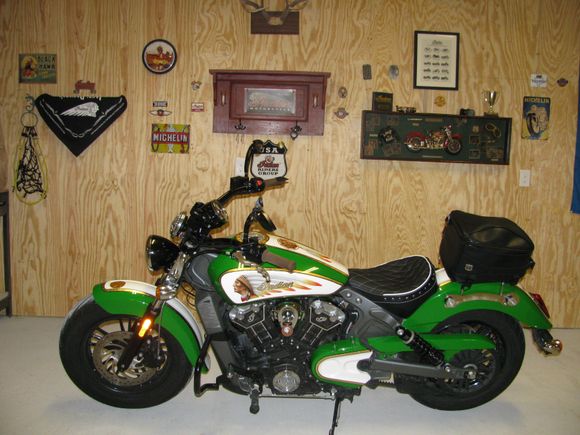 2015 Indian Scout - pretty ugly.