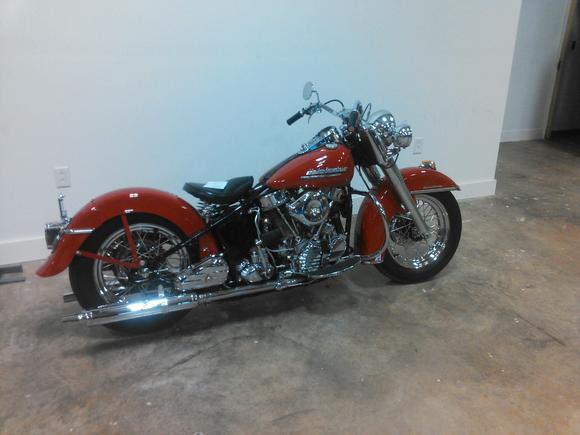 Not sure on date I think he said 1958