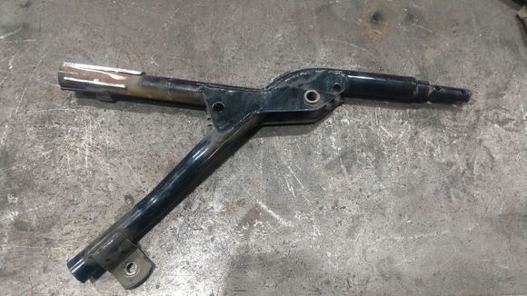 Old frame piece I saved to salvage the bends from