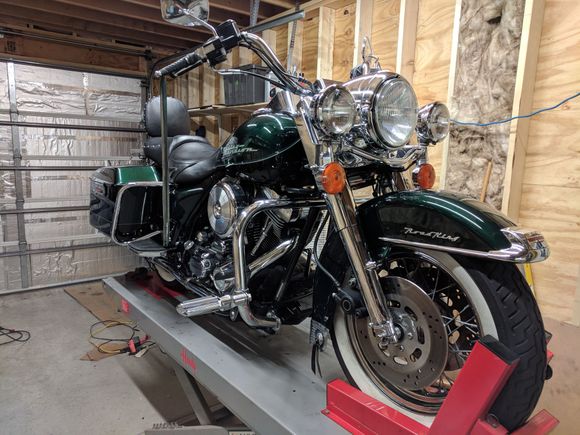 Finished up