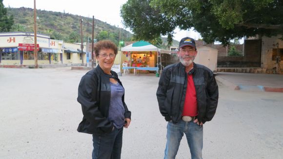 Me, Nomi and Tuvia get up early and walk to the courtyard to get coffee...we had to wait quite a while.  Coffee shop in the background