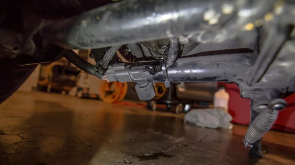 so...directly above the zip tie you'll see some sealant...just when I get all the hoses fixed...it starts dumping in the same area but from between the case.... going to clean it up tonight with carb cleaner and try to seal it from the outside as suggested on another forum