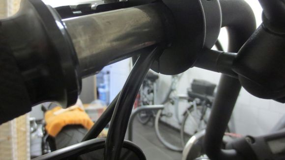 Removal of the existing wiring