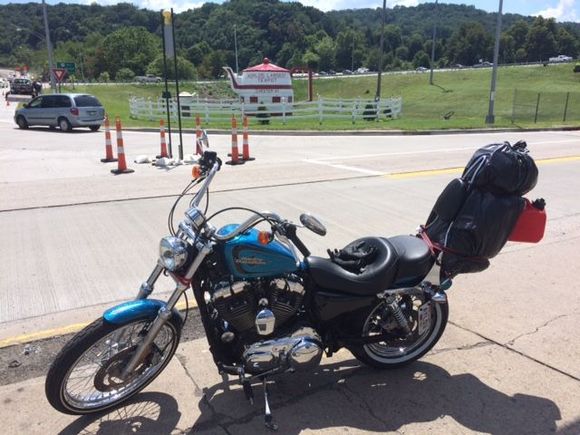 Ive driven past this site several times but never stoped. There was major road construction going on so I decided to pull and enjoy the sits for once.