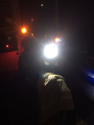 DK led bulb, low beam.