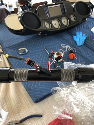 All wires through the bars! Thank GOD!