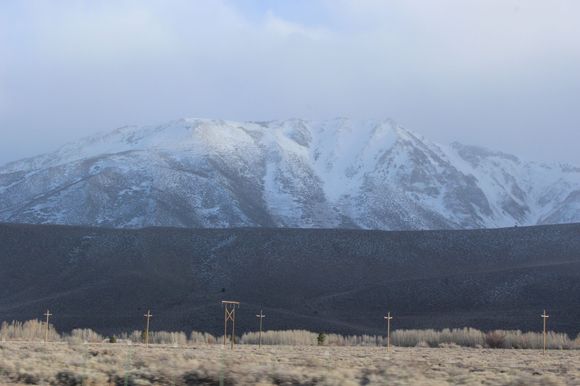 JUST CANT APPRECIATE THE LANDSCAPE UNTIL YOU ARE HERE. SIERRA NEVADAS IN FEB OF 2015