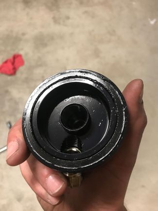 3Guyz Filter Relocation Adapter. Gasket had some damage? I'll need to order a new one. Feel like high oil temps are likely my issue here.