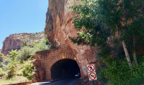 Zion NP, 1.1 mile long tunnel