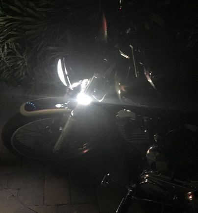 Running lights - night