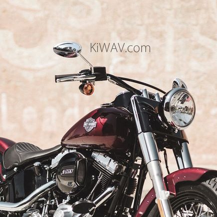 Harley Softail Slim 2016 - Oval Mirrors