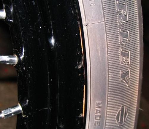 Front Wheel Paint Peeling 2