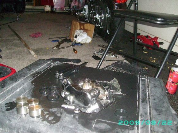 brake rebuild work