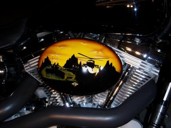 Hooah air cleaner cover