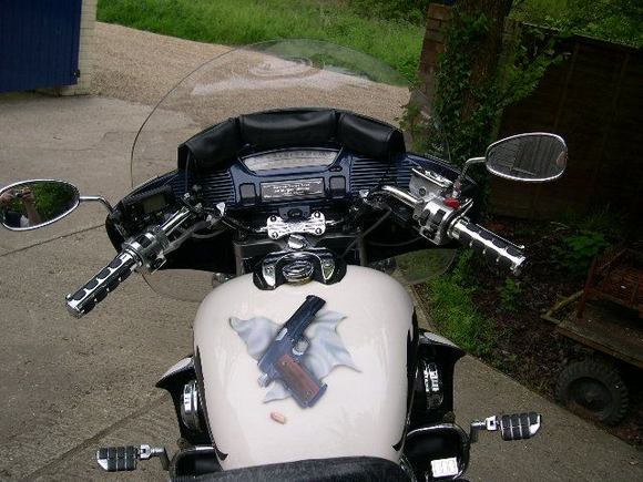 Flanders Handlebars  http://www.sideroadcycles.com/AmericanMotorcycles/Handlebars/AmericanHandlebars.html