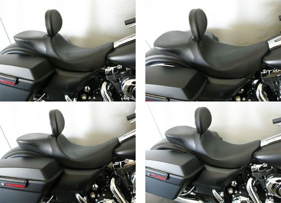 C&amp;C Seat Sport Tour Seat with Backrest
http://www.sideroadcycles.com/AmericanMotorcycles/Seats/Motorcycle_Seats.html