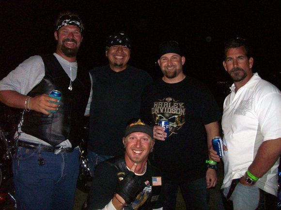 White Buffallo rally, me on the far right.