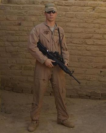 in biblical times Abrahams house at FOB Talil